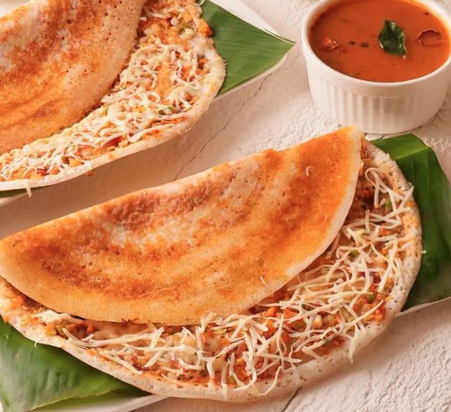 Cheese Dosa.